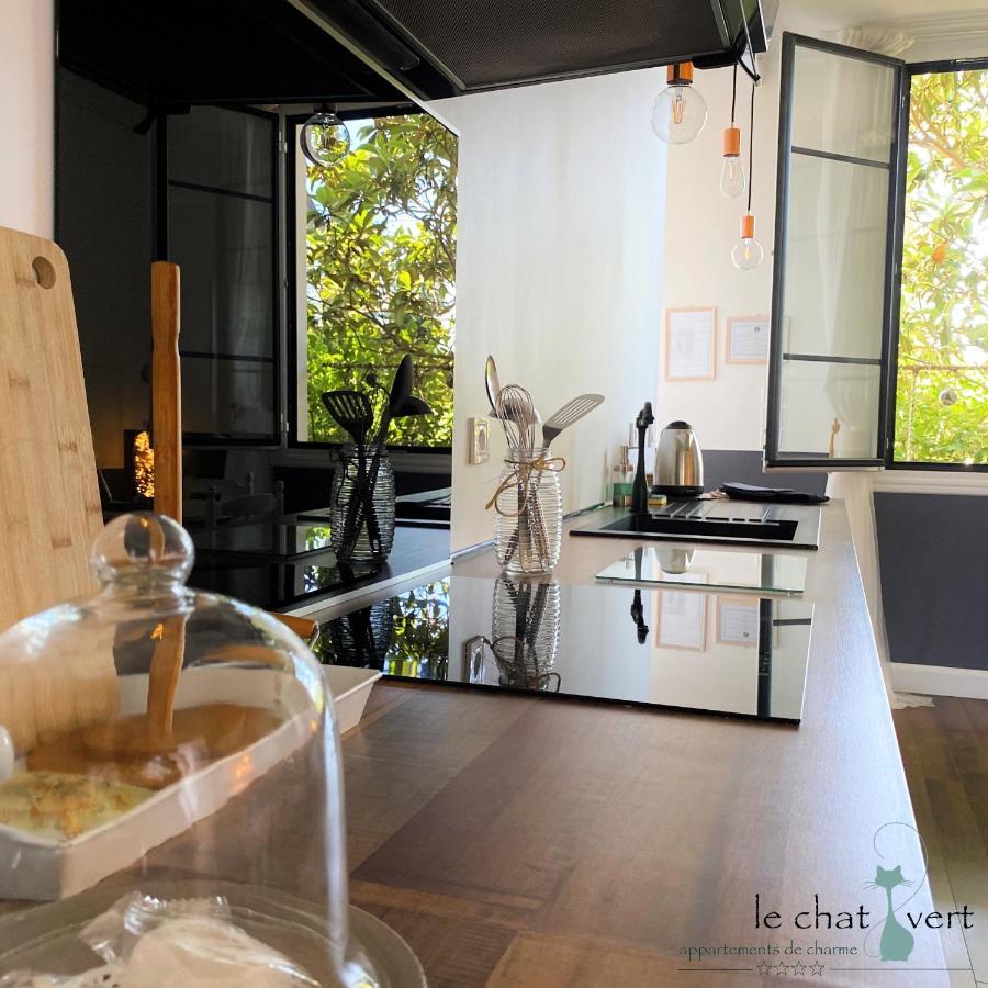 Le Chat Vert - Appartements Adults Only Saint-André Eksteriør billede